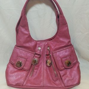 Genna Derossi Metallic Pink Bag